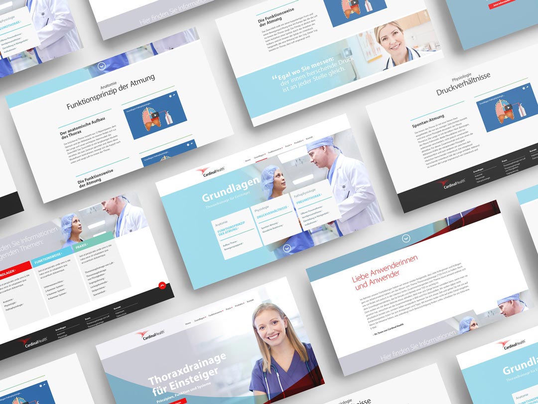 Cardinal Health Schulungsplattform Werbeagentur RENOARDE Regensburg