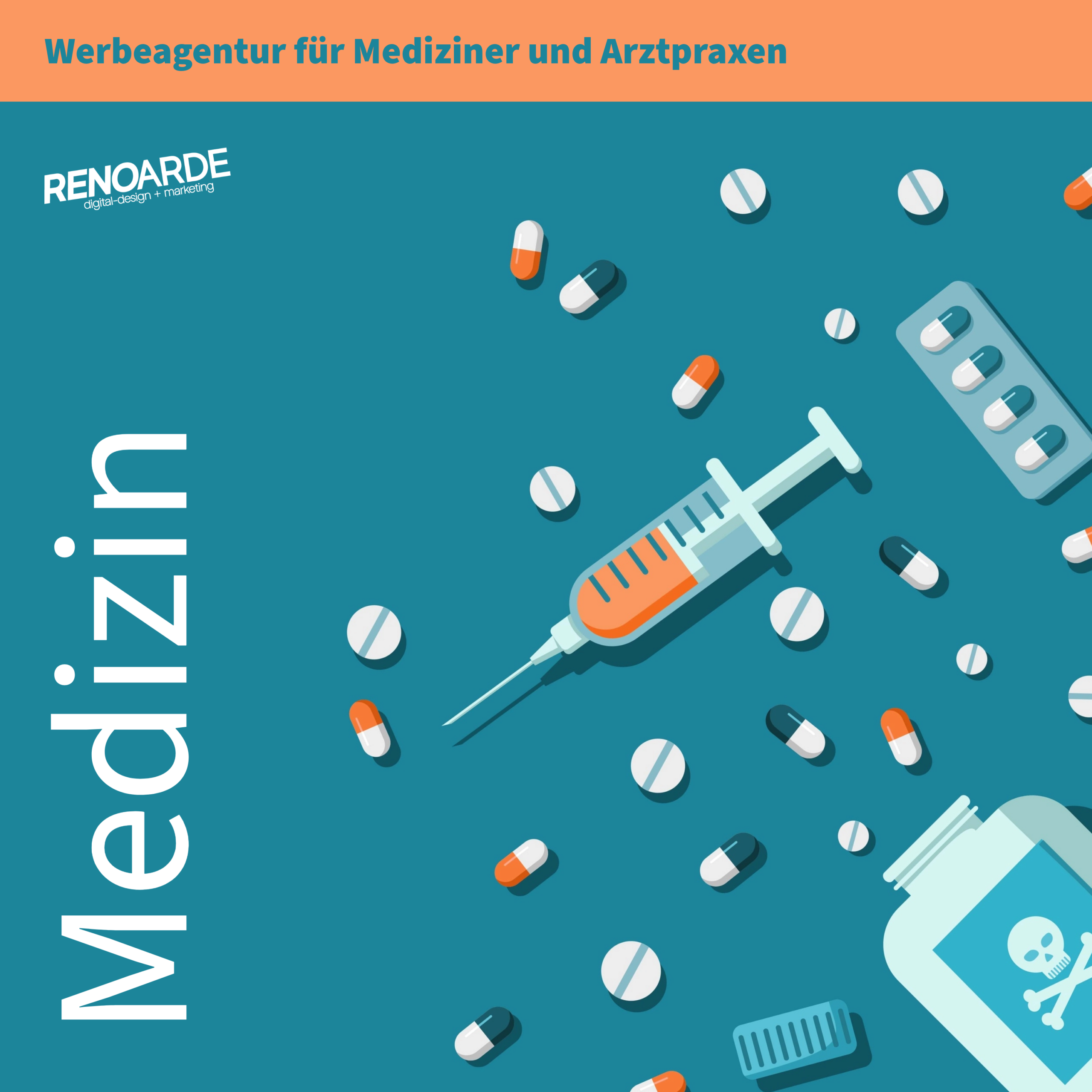 Werbeagentur für Medizin Mediziner und Arztpraxis
