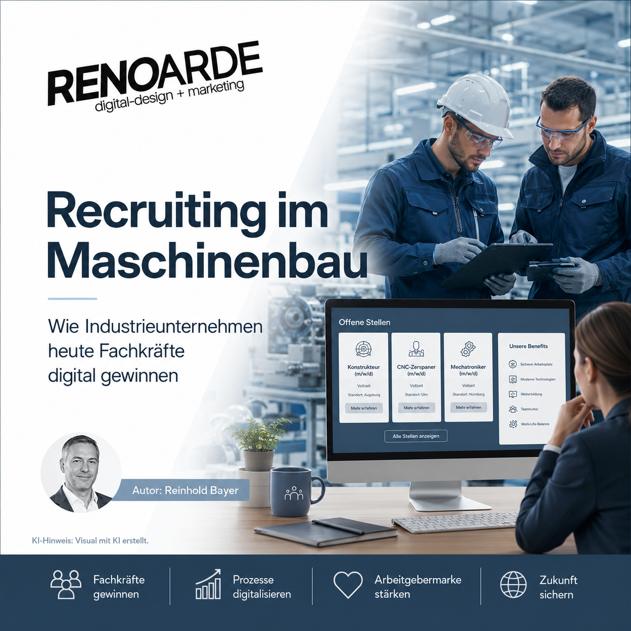Recruiting im maschinenbau